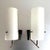 1960s Vintage Opaline Glass and Metal Wall Lights from Stilnovo, Italy, 1960s, Set of 2 For Sale - Image 5 of 7