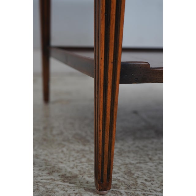 Theodore Alexander Country 2 Drawer Lamp Table For Sale - Image 14 of 18