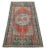 1970s Turkish Oushak Hand Knotted Area Rug Distressed Small Rug - 2′4″ × 4′4″ For Sale - Image 5 of 9