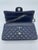 Chanel Chanel Classic Double Flap Bag Quilted Caviar Navy For Sale - Image 4 of 9