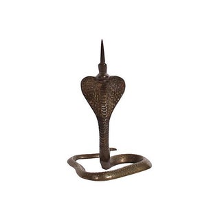 Brass Cobra Figurine For Sale