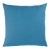 Schumacher Leo Glazed Linen 22" Pillow In Peacock For Sale
