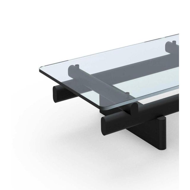 Sengu Coffee Table in Walnut & Glass by Patricia Urquiola For Sale - Image 10 of 18