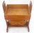 Unusual Solid Colonial Maple Gallery Top Side End Table One Drawer MINT For Sale - Image 10 of 16