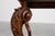 Napoleon III Style Carved Walnut Side Table with Ardune Top, France, 1900s For Sale - Image 6 of 18