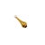 Victorian Late 19th Century Victorian 14k Gold Amethyst Drop Pendant For Sale - Image 3 of 4