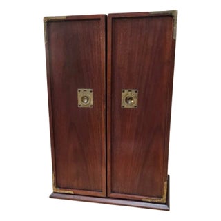 1980s Campaign Style Desktop Box For Sale