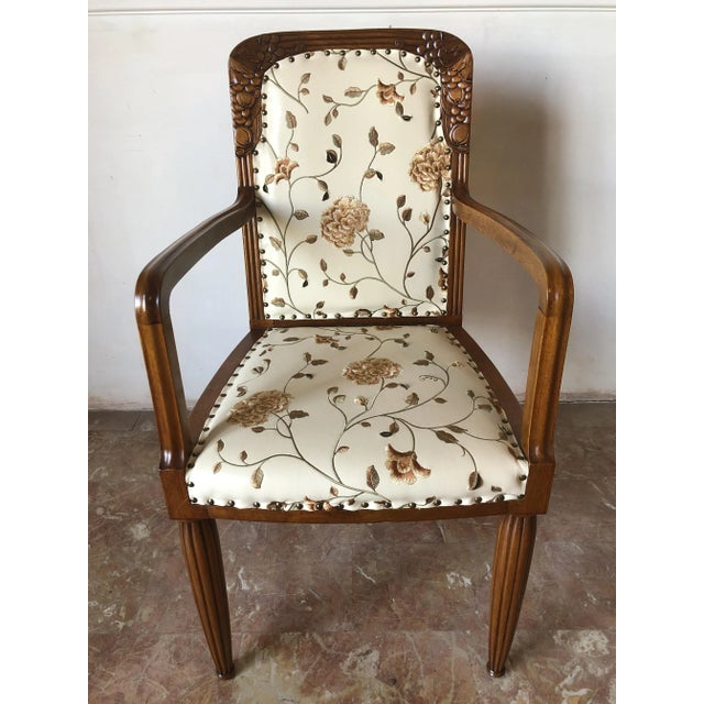 Set of Art Nouveau French Armchairs, 1910s For Sale - Image 9 of 18