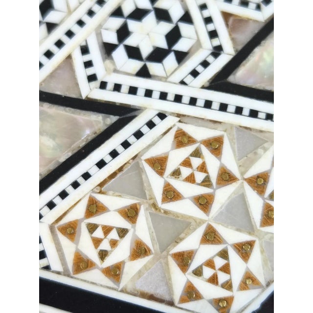 Alabaster Mid 20th Century Persian Khatam Lidded Box For Sale - Image 8 of 18