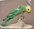 Faience Parrot Figure For Sale - Image 3 of 8