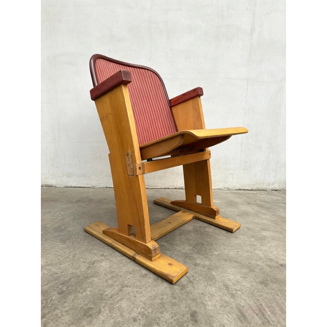 1960s East German Theatre Chair, 1960s For Sale - Image 5 of 11