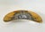 Figurative Single Medaglioni Piero Fornasetti Gilt Porcelain Cresent Shaped Catchall Tray For Sale - Image 3 of 12