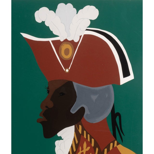 Jacob Lawrence "L'Ouverture" Screenprint, 1986 For Sale - Image 4 of 12