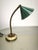 Gold Flexible Light with Green Dome, 1960s For Sale - Image 8 of 11