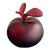 Lalique Crystal Pomme Rouge Red Apple Perfume Bottle For Sale
