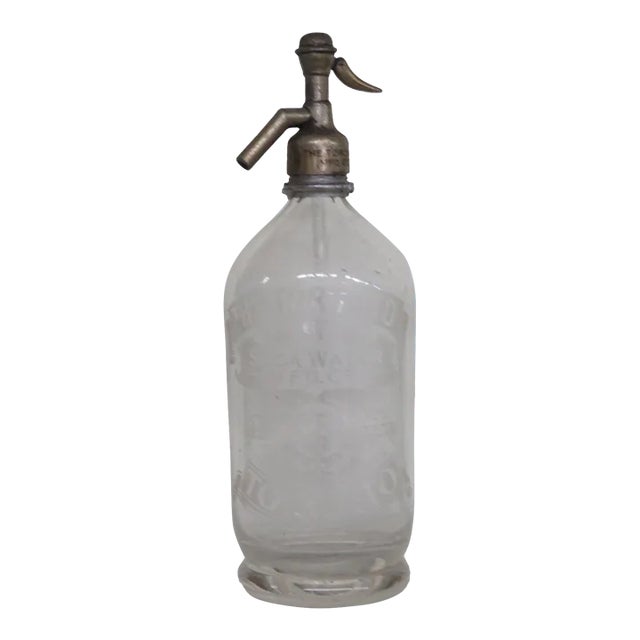 The Toronto Soda Water Seltzer Clear Glass For Sale