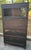 Antique Lawyers Barrister Bookcase With Secretary Desk For Sale - Image 10 of 12