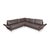 Leather and Metal Vida Corner Sofa from Rolf Benz For Sale - Image 4 of 13