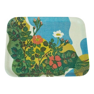 Scandinavian Flower Decor Serving Tray by Josef Frank for Svenskt Tenn For Sale