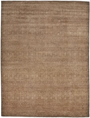 Hand Knotted Indian Rug - 9'2"x 12'