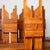 Vintage Brutalist Dining Chairs in Pine, Czechoslovakia, 1970s, Set of 6 For Sale - Image 6 of 15