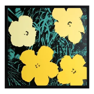 Andy Warhol, Flowers Ii.72, Screenprint Created by Sunday B. Morning