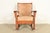 A gorgeous antique Mission or Arts & Crafts period rocking chair In the manner of Stickley Brothers USA, Circa 1910 Solid...