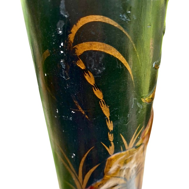 Antique Chinese Export Chinoiserie Floor Lamp for the English Market For Sale - Image 12 of 17