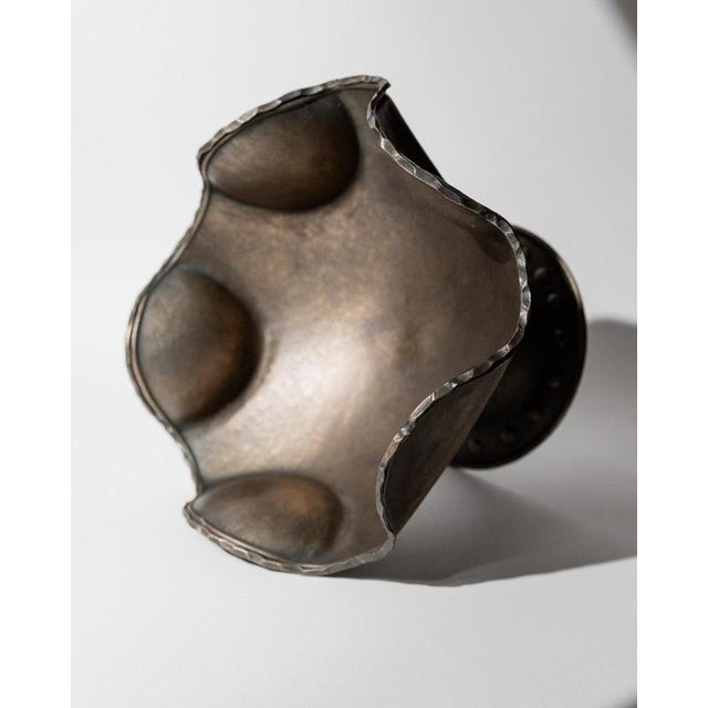 Vintage Silver-Plated Copper Bowl, 1950s For Sale - Image 6 of 12