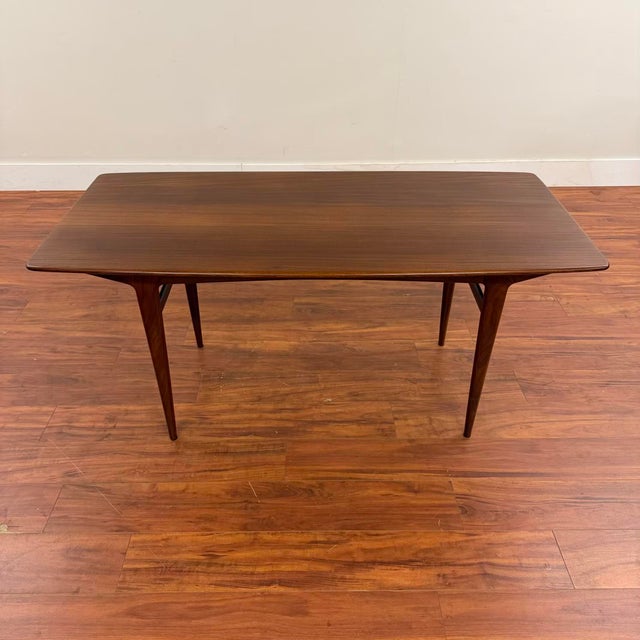 A. Younger Ltd. Solid Afromosia Dining Table For Sale In Seattle - Image 6 of 7