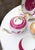 Hand-Painted Limoges Porcelain Tea Service by Marie Daage, 2000s, Set of 20 For Sale - Image 12 of 15
