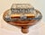 Metal Vintage Indian Repousse Tin & Copper Wall Pocket/ Key Holder For Sale - Image 7 of 10