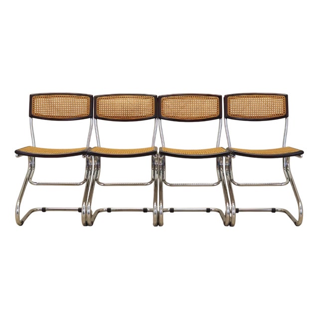 Bauhaus Chairs, Italy, 1960s, Set of 4 For Sale