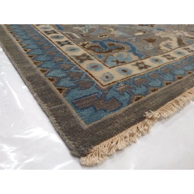 Super Agra Rug- 8′1″ × 9′10″ For Sale In New York - Image 6 of 7
