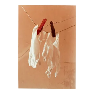 1979 Richard Bray Hanging Gloves Photograph