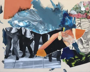 "Artist Palette / Suits" Original Painting by Brandon Neher