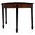 Antique 19th Century Mahogany Demi-Lune Side Table For Sale - Image 6 of 8