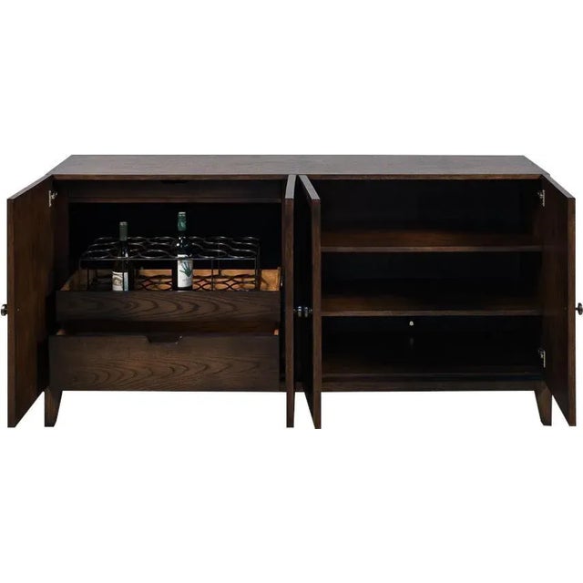 Sarreid Ltd. Sarreid Ringo Transitional Credenza For Sale - Image 4 of 6