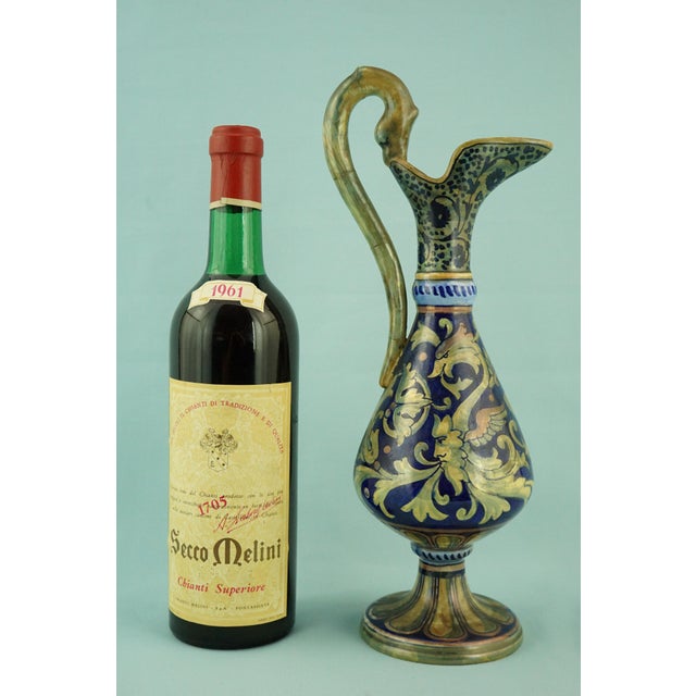 Renaissance Majolica Ceramic Jug from Rubboli, 1890s For Sale - Image 14 of 18