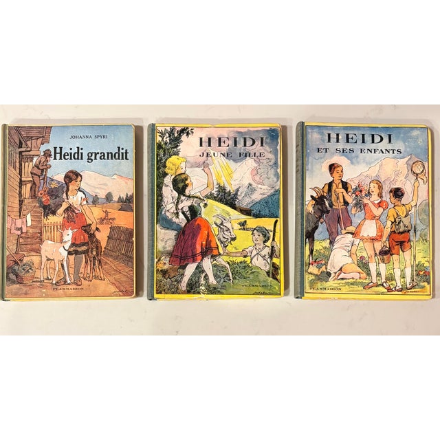 En Francis si vous plait! This charming set of three books from Johanna Spyri’s timeless Heidi series Heidi grandit Heidi...
