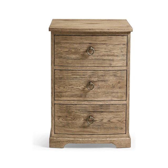 The Nightstand combines warmth, simplicity, and function with its clean lines and softly weathered solid wood. Its...