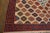 Textile 1940s Earth Tone Medallion Tribal Antique Dhurrie Kilim Cotton Rug 8' 9''x 13' 8'' Carpet For Sale - Image 7 of 8