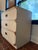 White Mid-Century Modern Campaign Style Three Drawer Chest by Bernhardt For Sale - Image 8 of 11