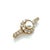 Victorian 19th Century Victorian, Gia Natural Pearl and Diamond Brooch, 18k For Sale - Image 3 of 8