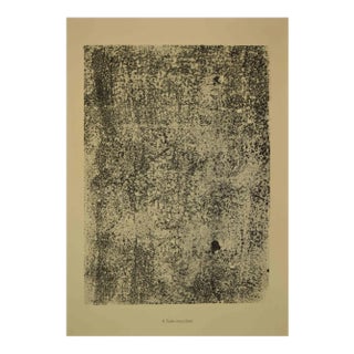Jean Dubuffet, Text Speckled, Lithograph, 1959 For Sale