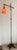 Offering an exceptional, all-original bridge-style Rembrandt floor lamp with a lovely carnival glass shade in the arts and...