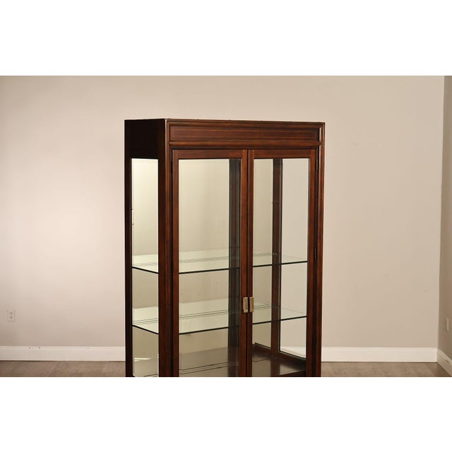 Thomasville Contemporary Display Cabinet For Sale - Image 11 of 18