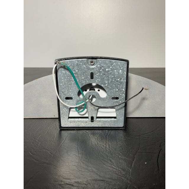 Metal 1980s Ron Rezek 17" Brushed Metal Architectural Sconce From Municipal Building For Sale - Image 7 of 9