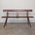 Brutalist Italian Brutalist Carved Wood Bench For Sale - Image 3 of 11