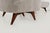 Wood 1950s Gio Ponti Style Sectional Sofa by Hisa, Italy – Mohair Upholstery, Walnut Legs For Sale - Image 7 of 10